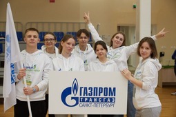 Команда "Газпром трансгаз Санкт-Петербург" на открытии III Экологического слета ПАО "Газпром"