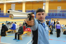Андрей Горанский (Колпинское ЛПУМГ)- член сборной команды Общества по пулевой стрельбе
