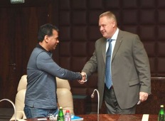 Алексей Гайдук на встрече с венесуэльской делегацией
