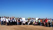 Участники экологической акции «Чистый берег»