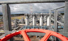 Компрессорная станция «Портовая» обеспечивает подготовку и подачу газа в экспортный газопровод «Северный поток»