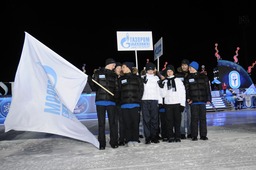 Команда ООО «Газпром трансгаз Санкт-Петербург» на церемонии открытия