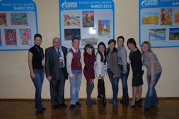 Представители ООО «Газпром трансгаз Санкт-Петербург» на фестивале «Факел»
