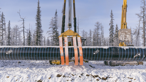 При строительстве газопровода «Сила Сибири» использованы только отечественные трубы
