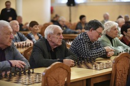 Участники Первенства России по шахматам среди ветеранов
