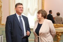 Георгий Фокин и Елена Кальницкая в Передней