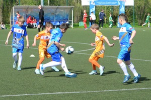 В течение трех игровых дней юные футболисты 10-11 лет боролись за победу