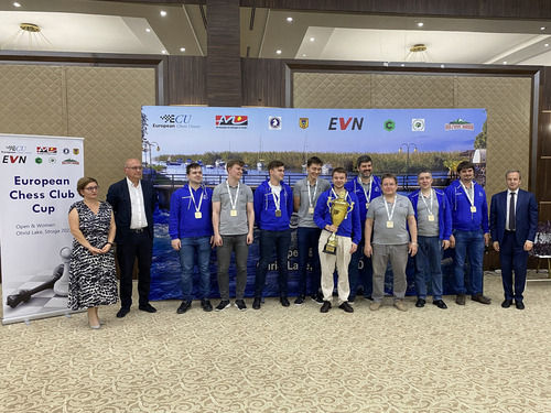 Команда «Медный всадник» — победители Клубного Кубка Европы по шахматам