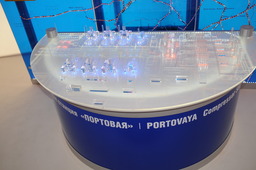 Макет компрессорной станции «Портовая»